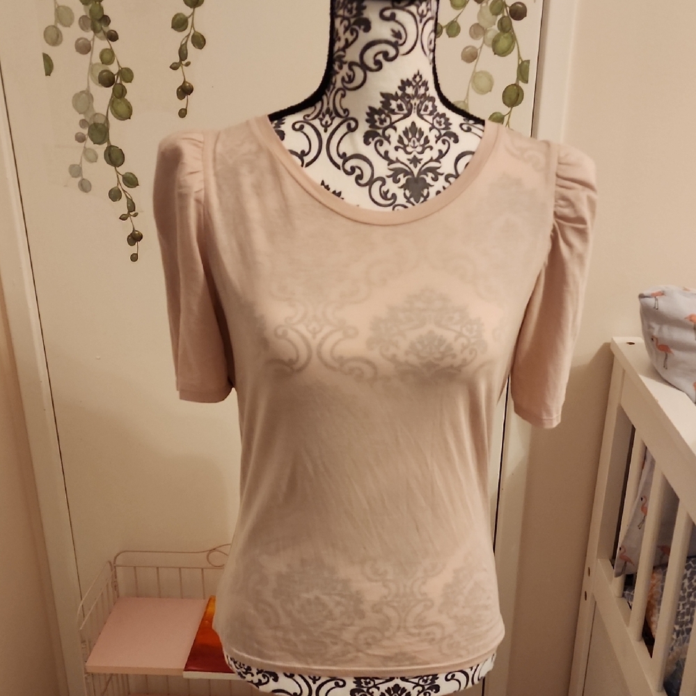 Express Light Dusty Pink Short Sleeve